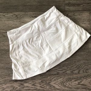 White Lululemon Skirt ~ Size 4